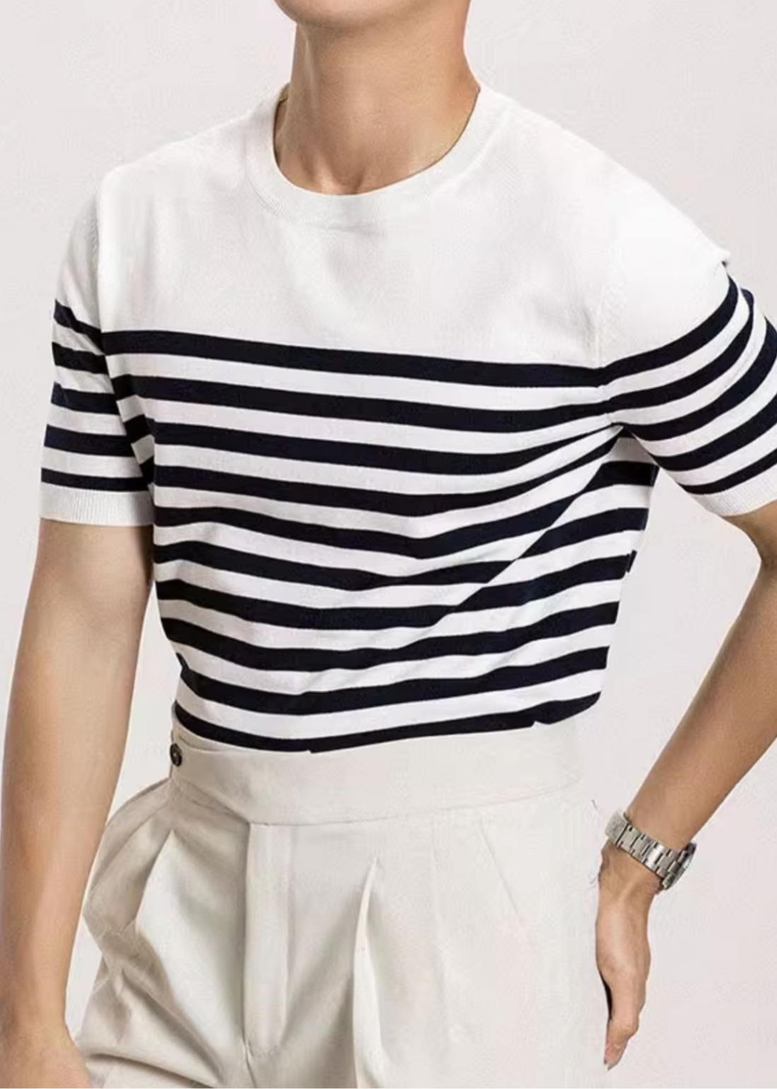 Elite Striped T-Shirt