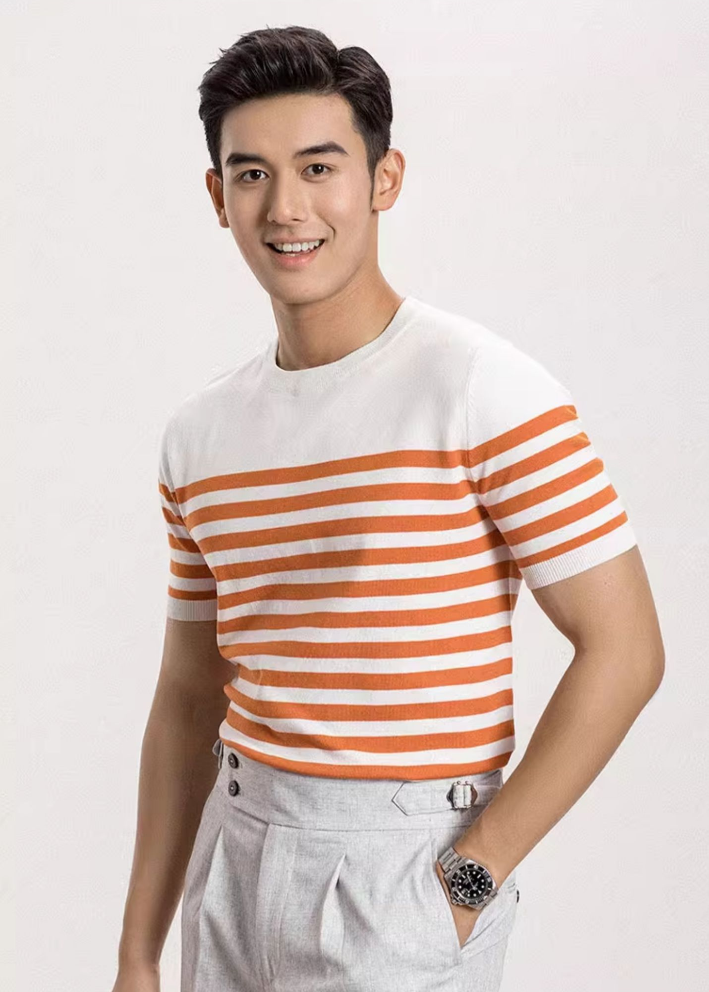 Elite Striped T-Shirt