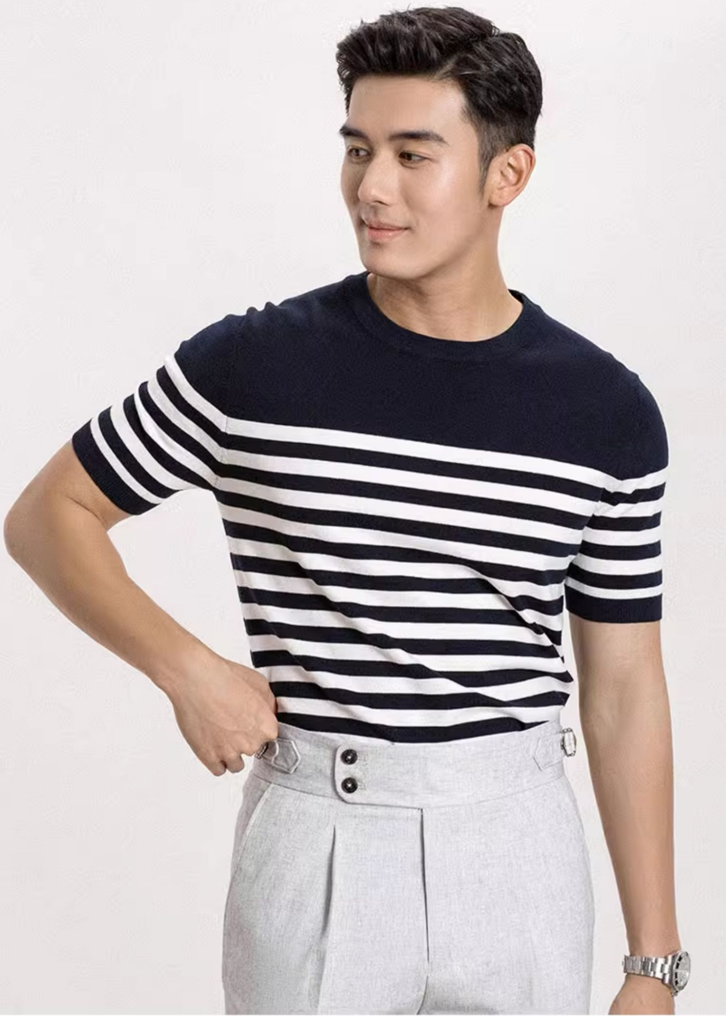 Elite Striped T-Shirt