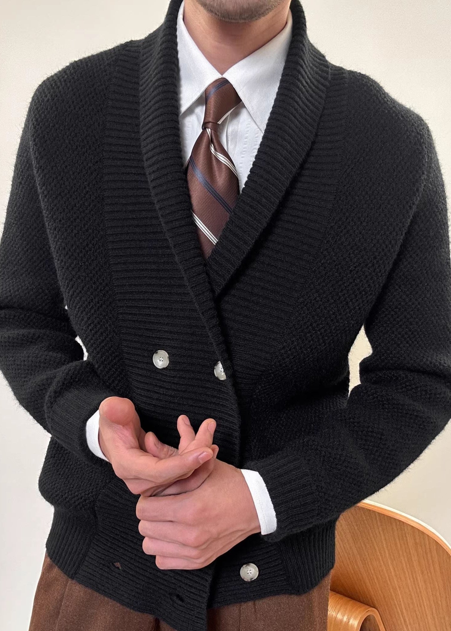 Knitted Cardigan Jacket