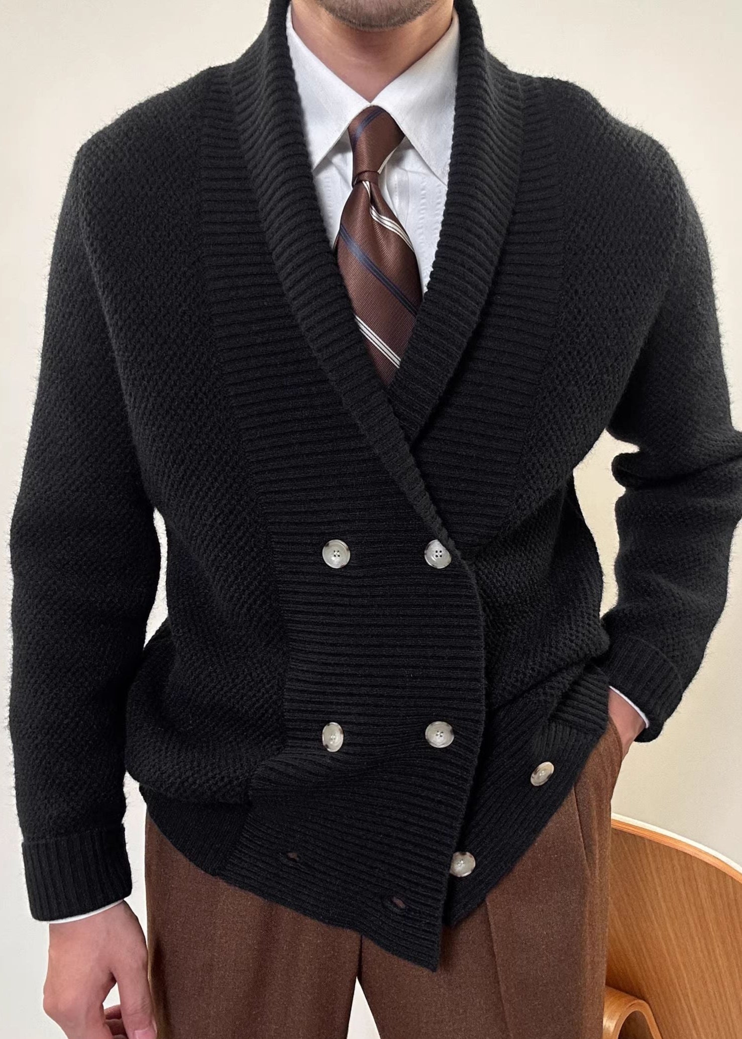 Knitted Cardigan Jacket